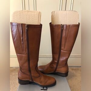 💖💖💖Gabor Wide Calf Leather Boots